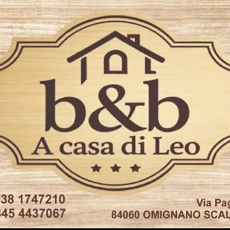 A Casa Di Leo לינה וארוחת בוקר Omignano Scale